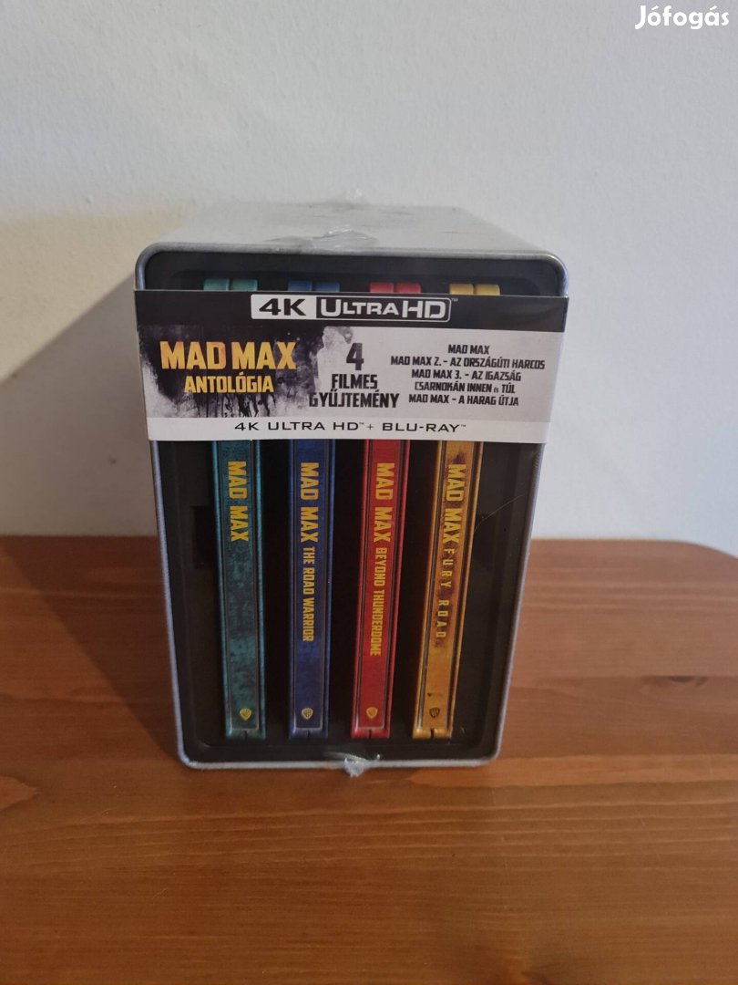 Mad Max Gyüjtemény Blu Ray Steelbook