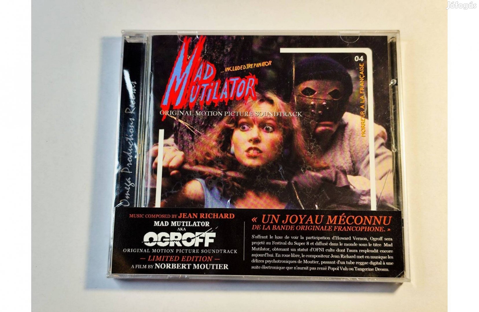 Mad Mutilator / Trepanator (Original Motion Picture Soundtrack) CD Lim