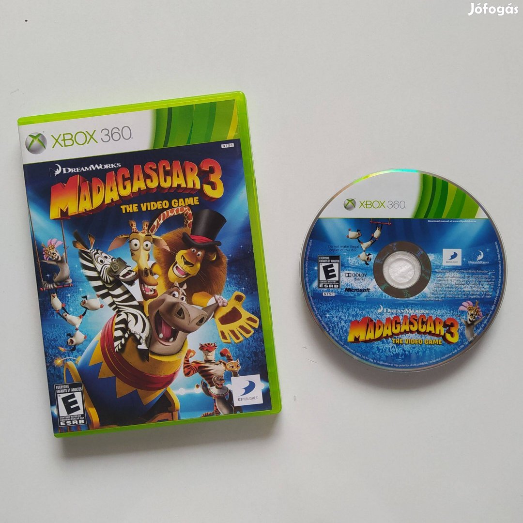 Madagascar 3 The Video Game Xbox 360