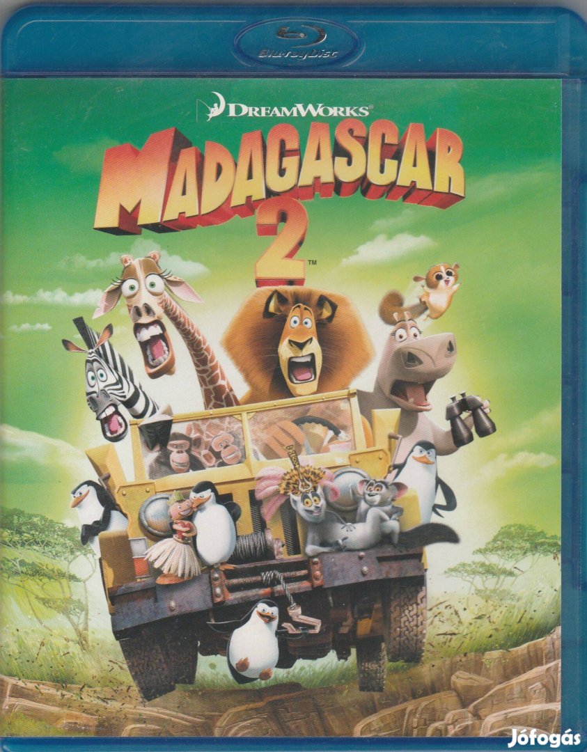 Madagaszkár 2. Blu-Ray