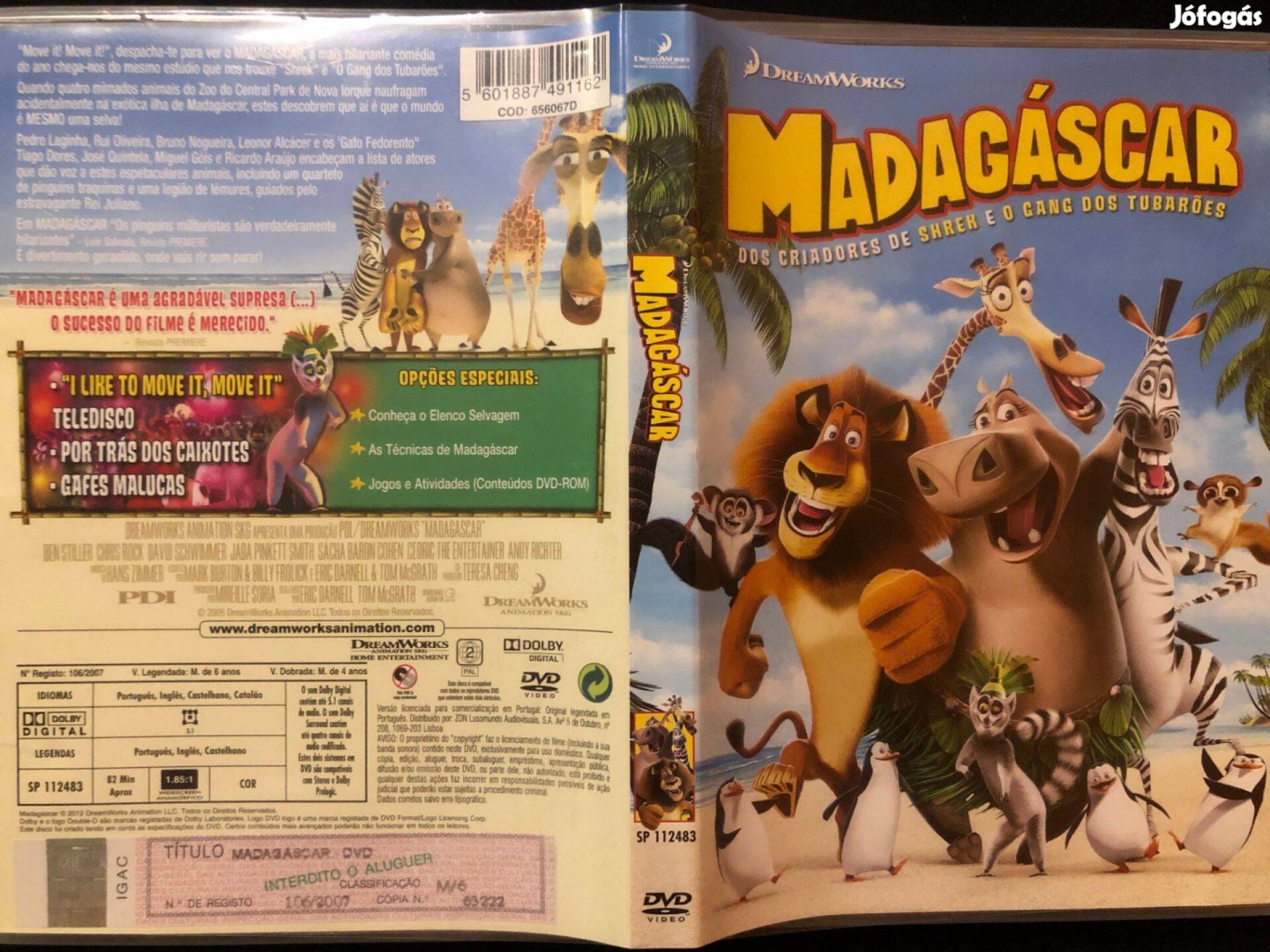 Madagaszkár 2. (karcmentes) DVD