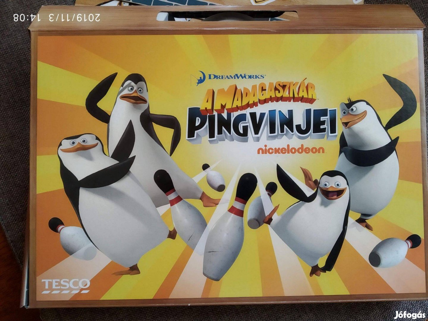 Madagaszkár Pingvinjei Társasjáték