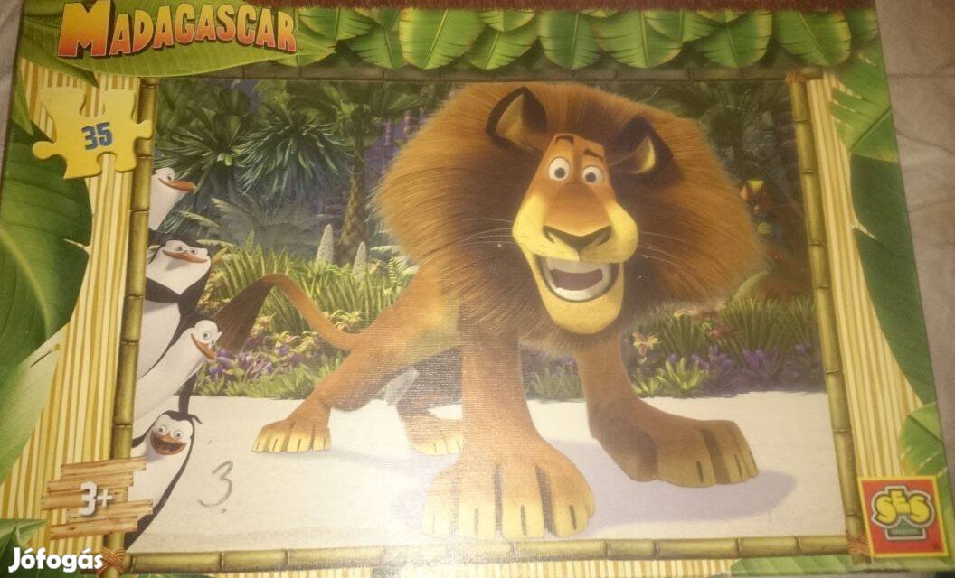 Madagaszkár puzzle olcsón eladó! Karácsonyra is klassz ajándék!