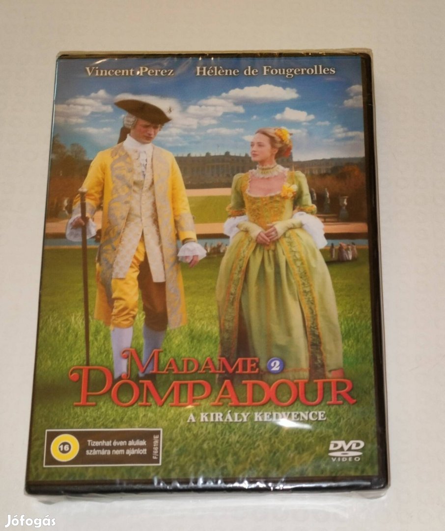 Madame Pompadour a király kedvence dvd bontatlan 