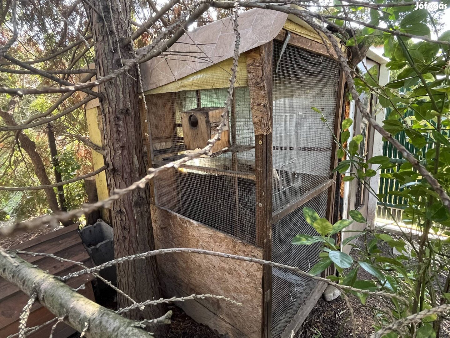 Madár volier ketrec madárház