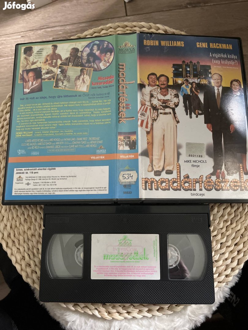 Madárfészek vhs film