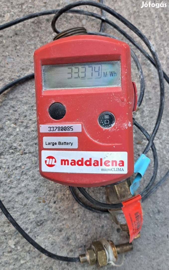 Maddalena átfolyós hőmennyiségmérő Nyékládházán eladó