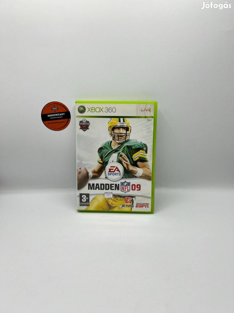 Madden NFL 09 - Xbox 360 játék, használt