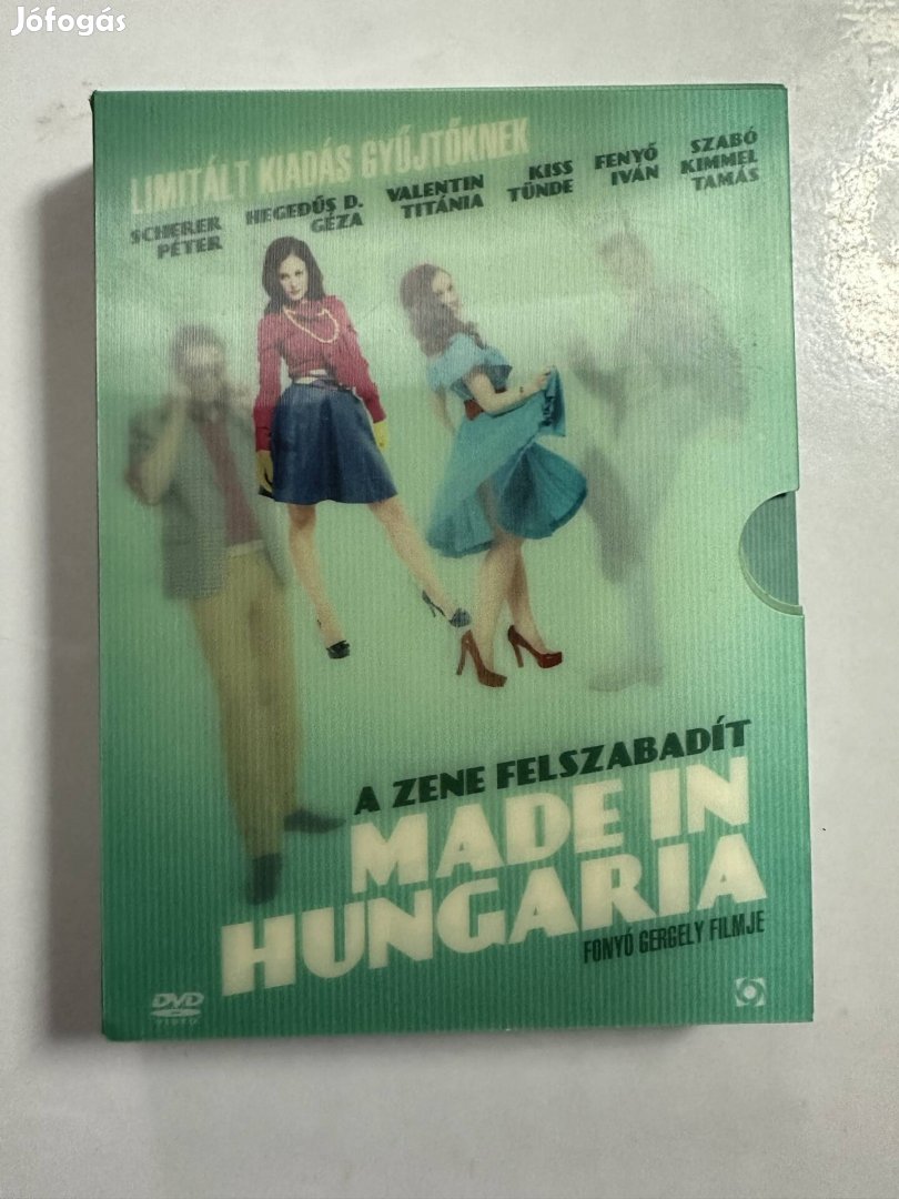 Made in Hungária (digipack 1 cd és 2lemezes) dvd