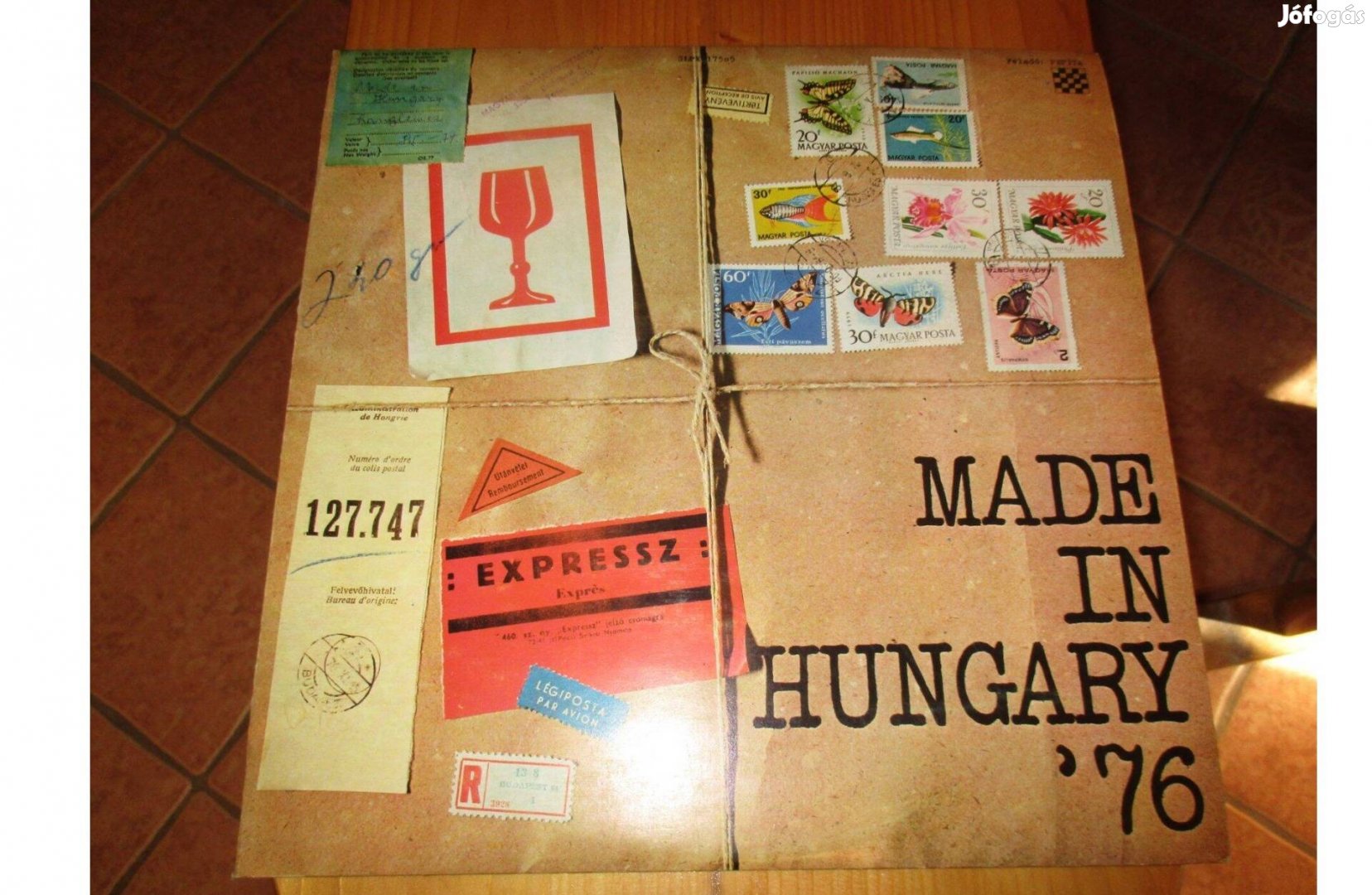 Made in Hungary bakelit hanglemez eladó