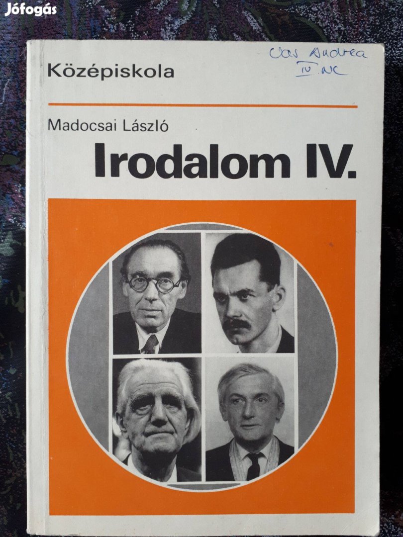 Madocsai László: Irodalom IV. irodalom 12. tankönyv (Nemzeti Tankönyvk