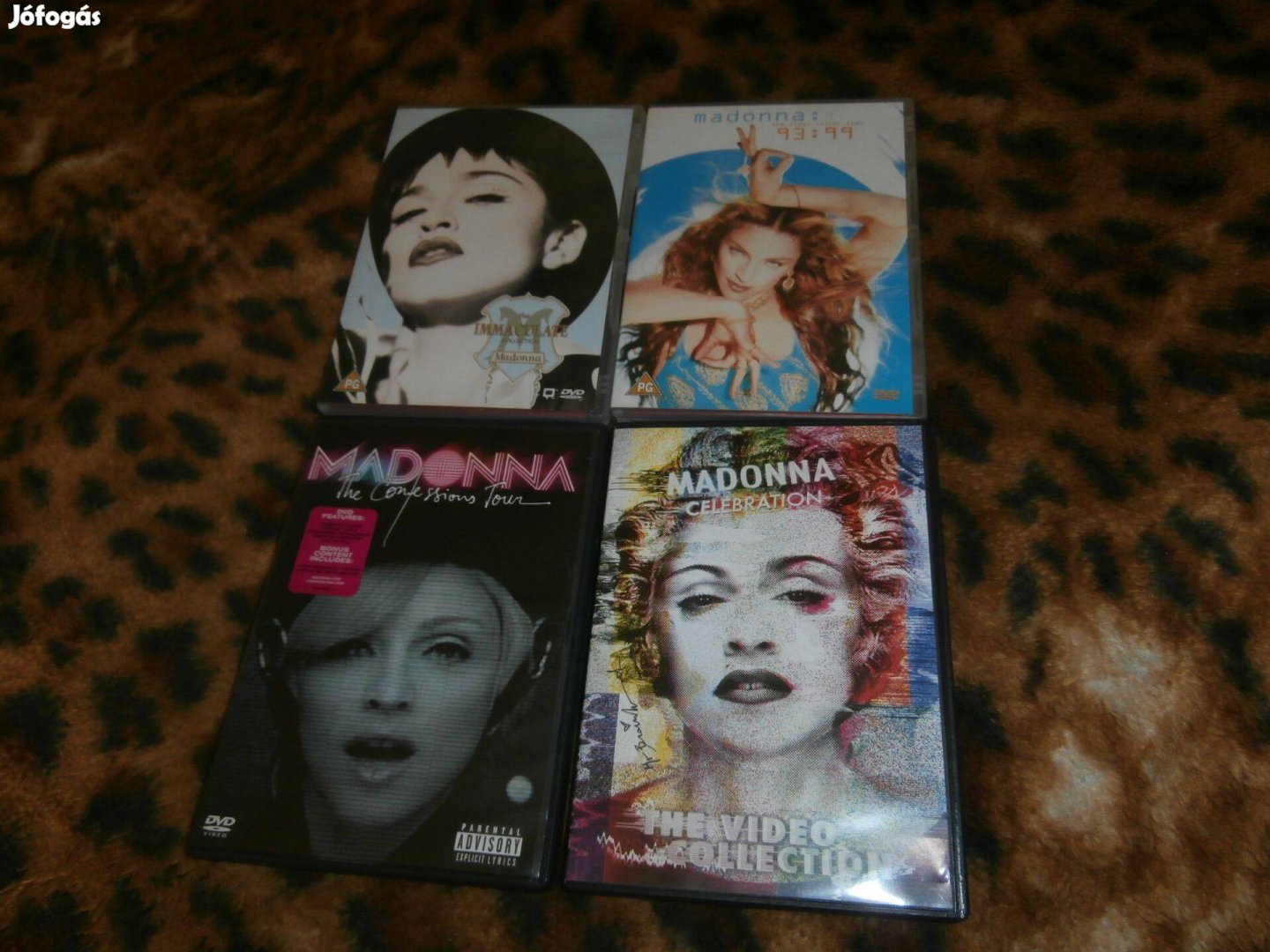 Madonna DVD lemezek