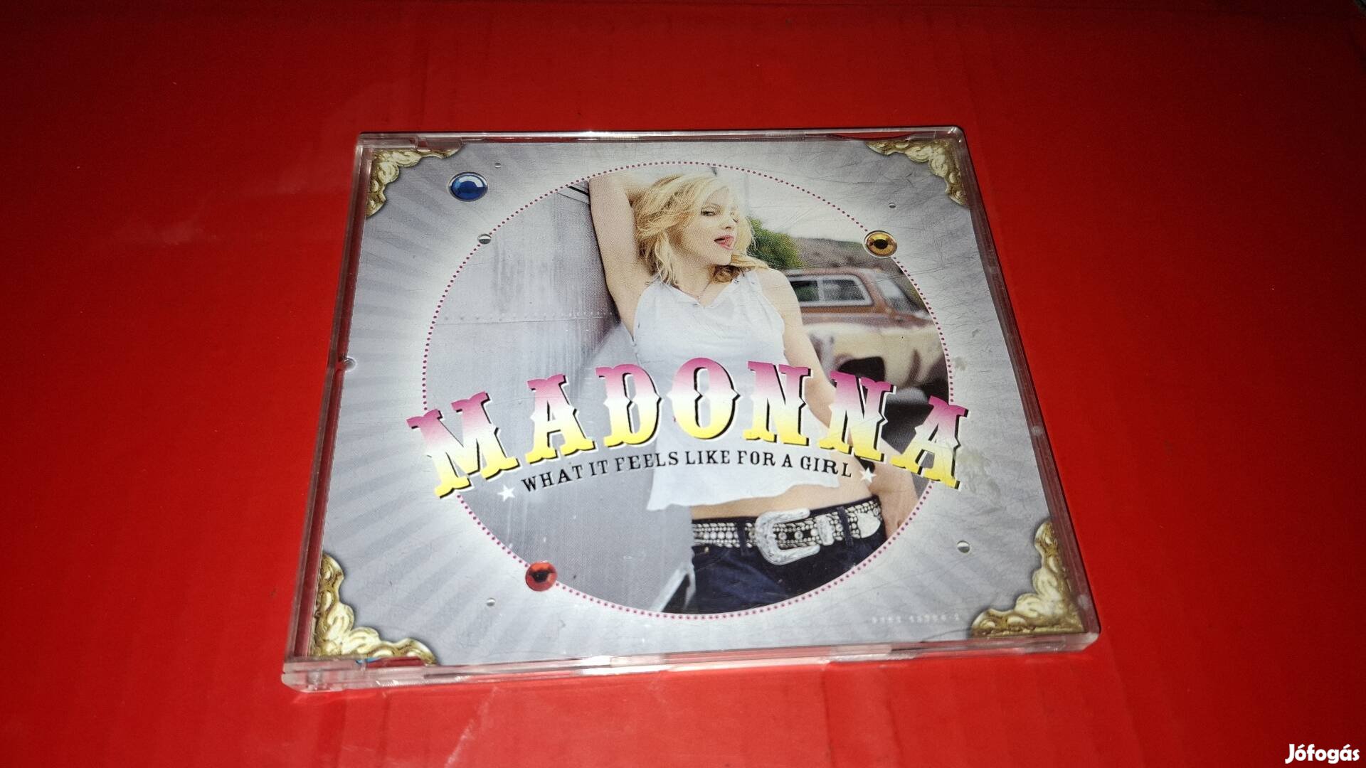 Madonna What it feels like for girl maxi Cd 2001 (EU)