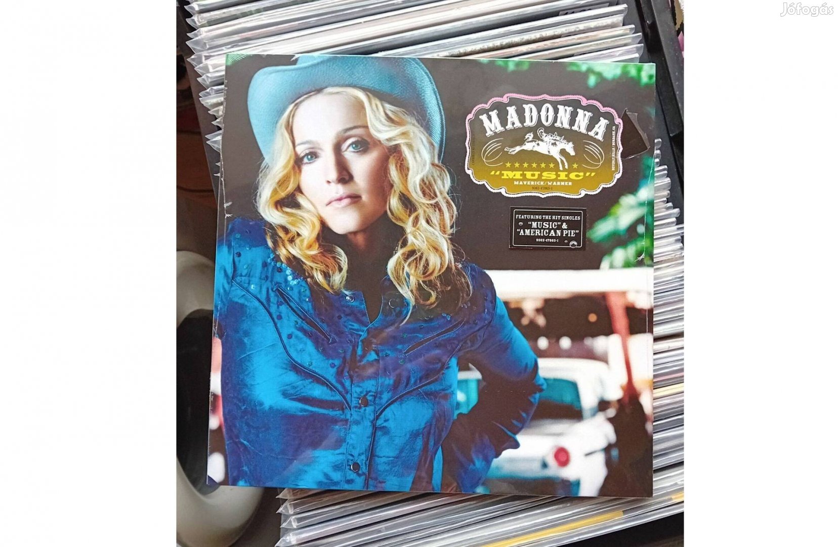 Madonna - Music Bakelit Lemez LP Bontatlan