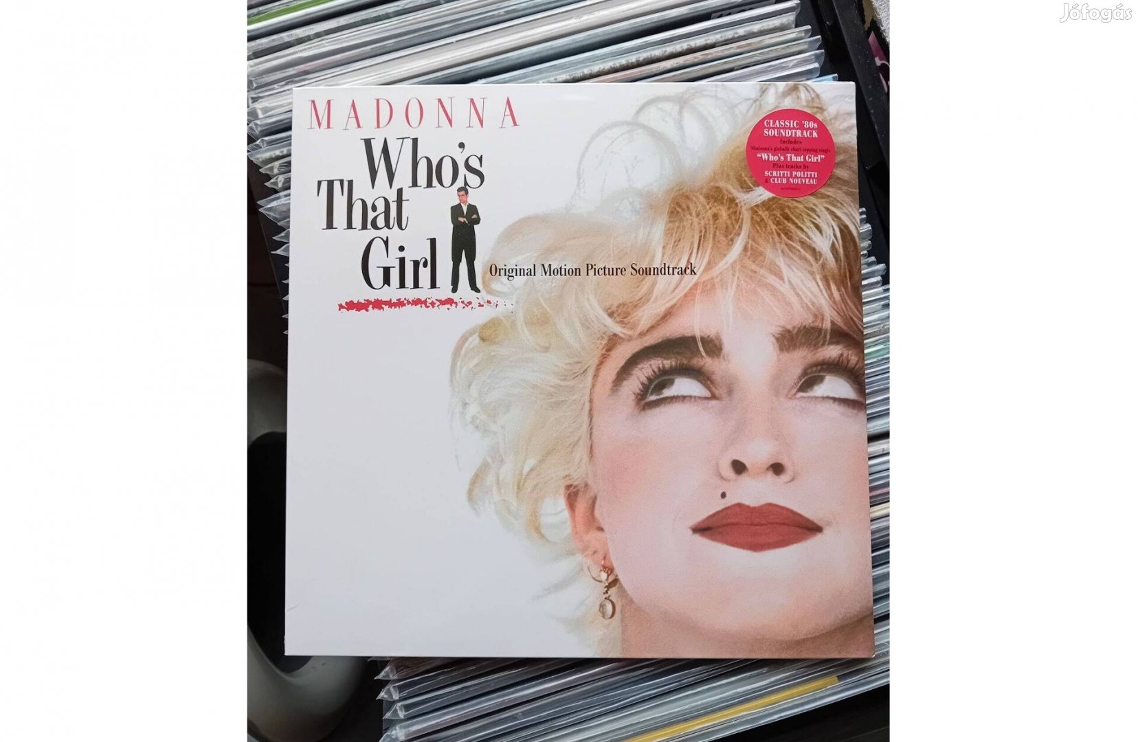 Madonna - Who's That Girl Bakelit Lemez LP Bontatlan