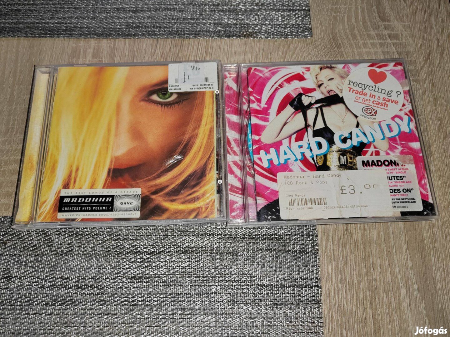 Madonna cd-k