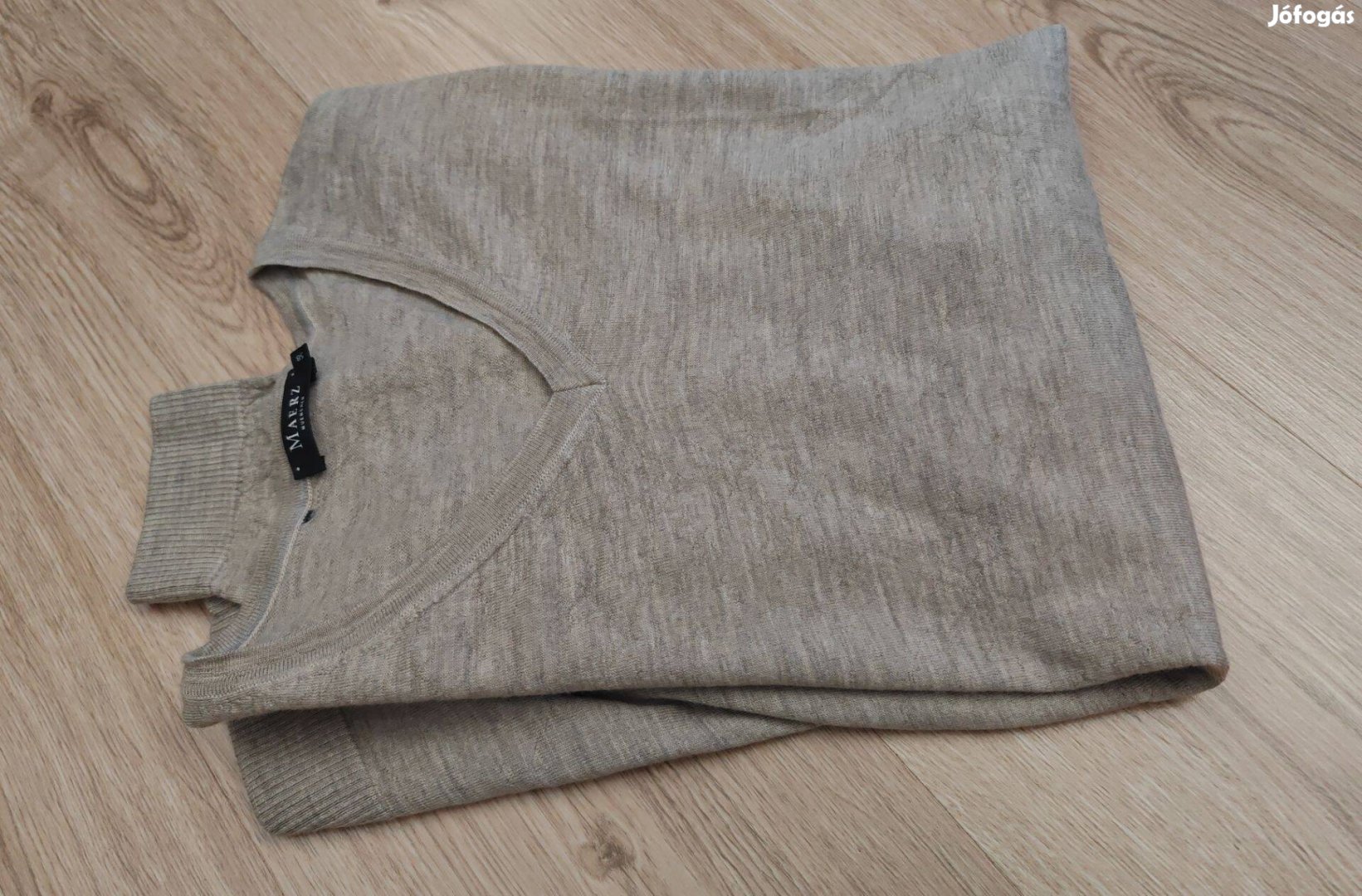Maerz 80 ezres extrafino merinoi gyapju férfi pulóver XL