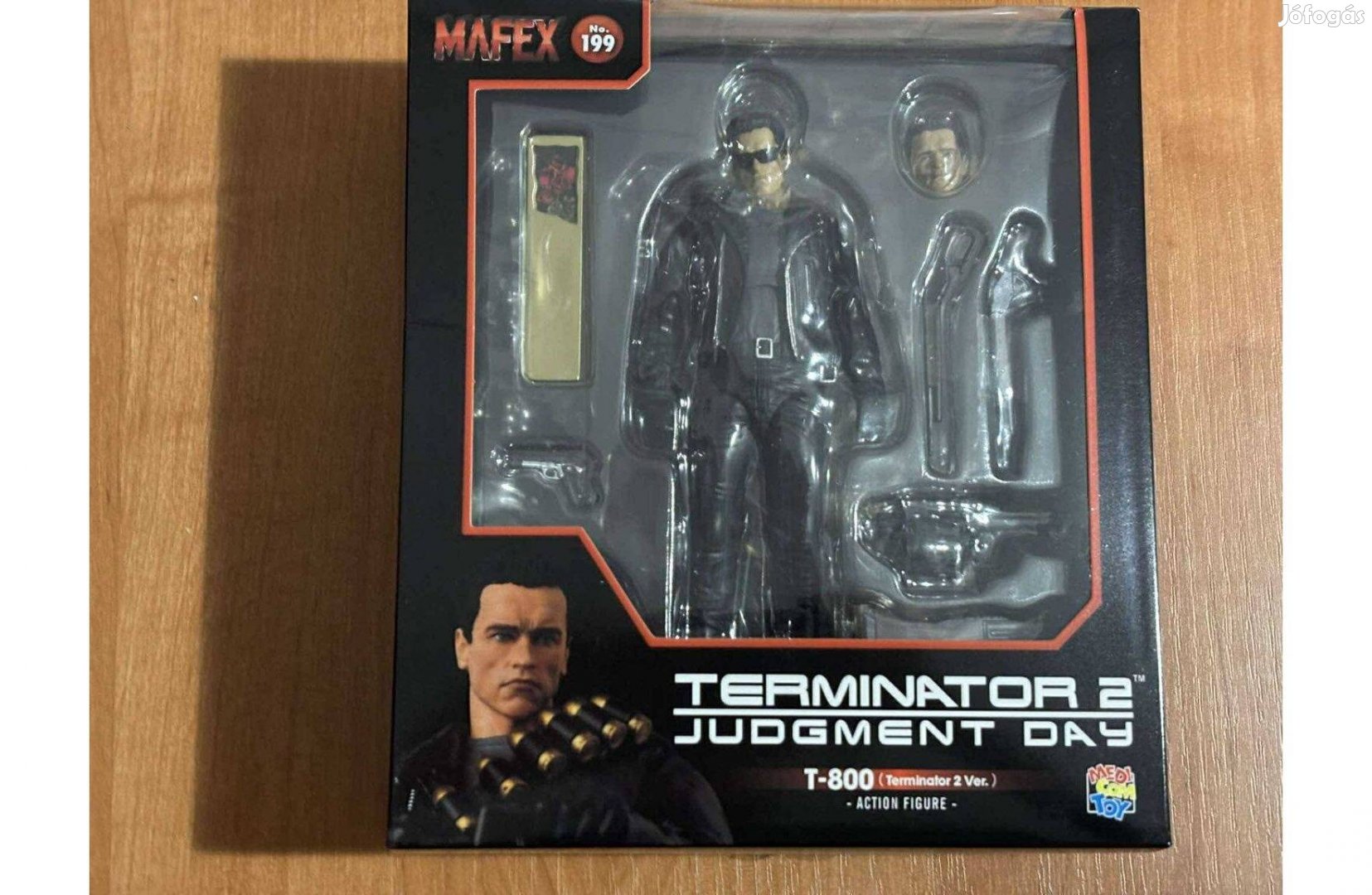 Mafex Terminator 2 T-800 Schwarzenegger Figura !