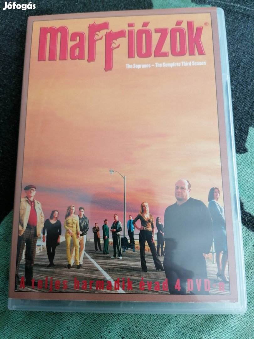 Maffiózók - The Sopranos harmadik évad 4 dvd 