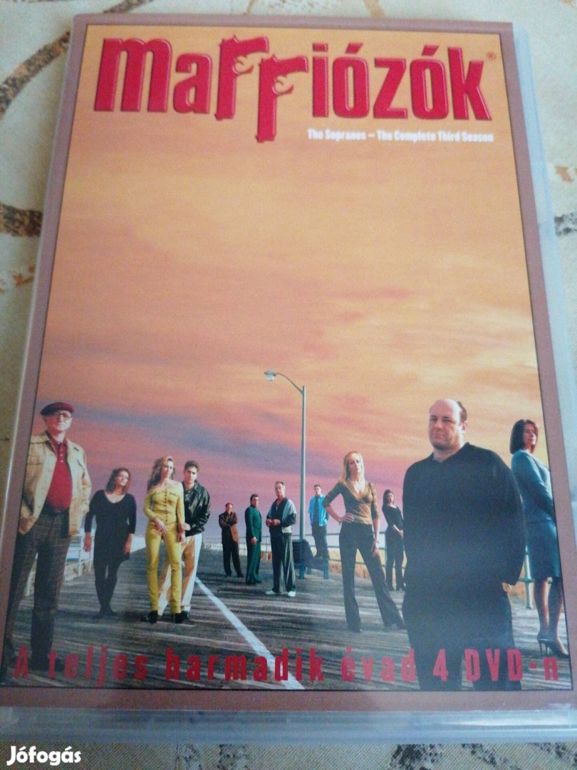 Maffiózók - The Sopranos harmadik évad 4 dvd 