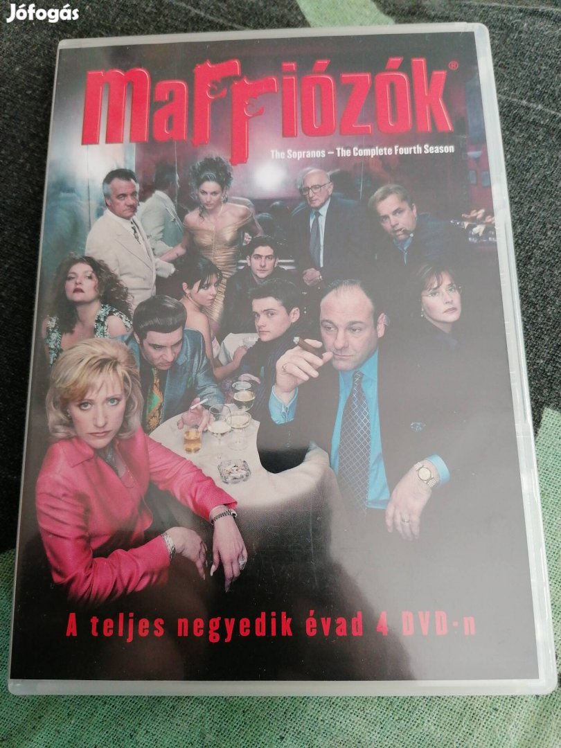 Maffiózók - The Sopranos negyedik évad 4 dvd 