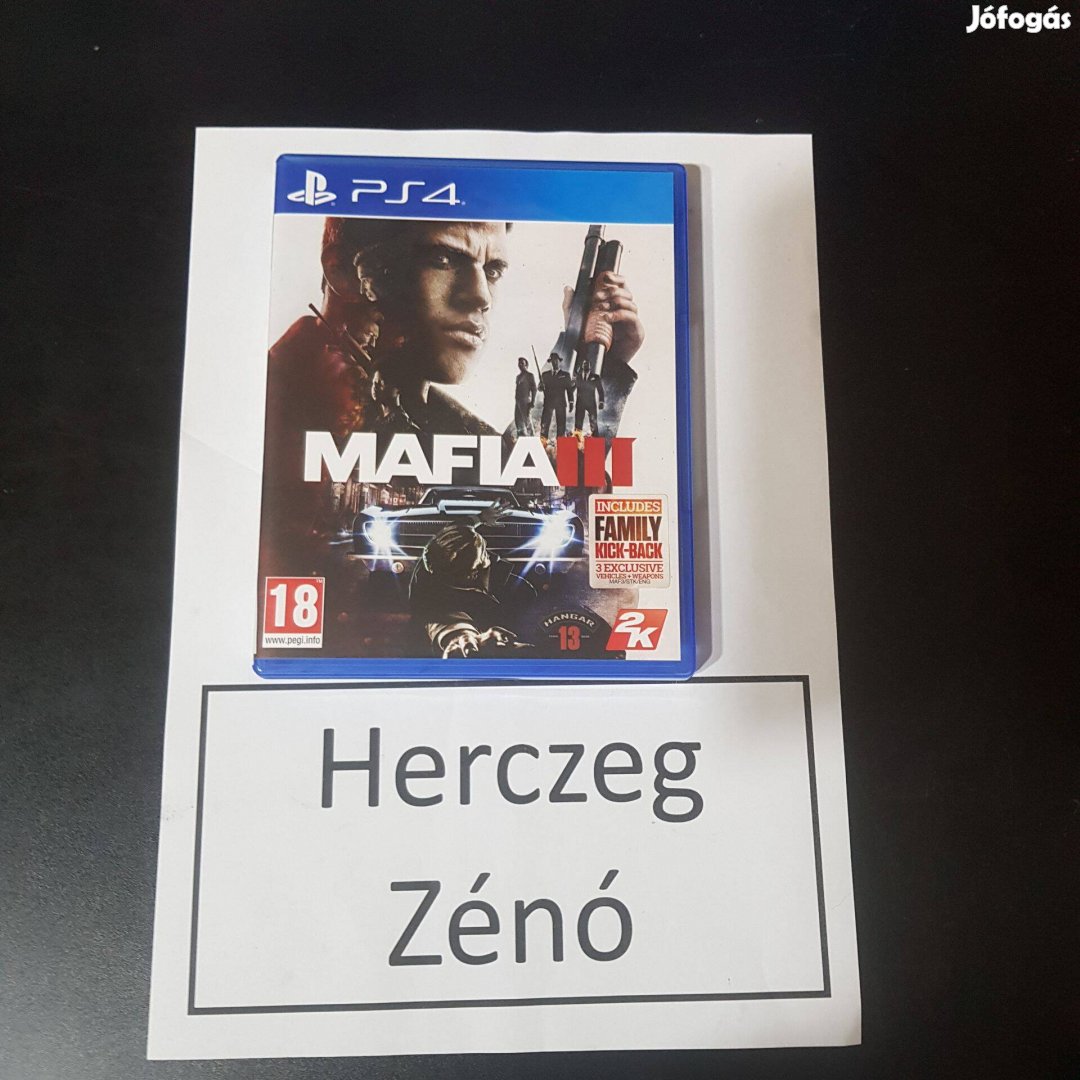 Mafia 3 ps4 játék