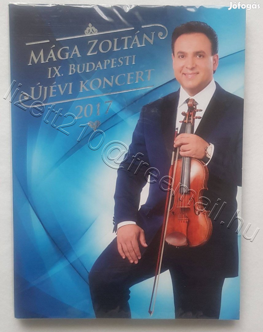 Mága Zoltán újévi koncert DVD vadonatúj bontatlan csomagolás