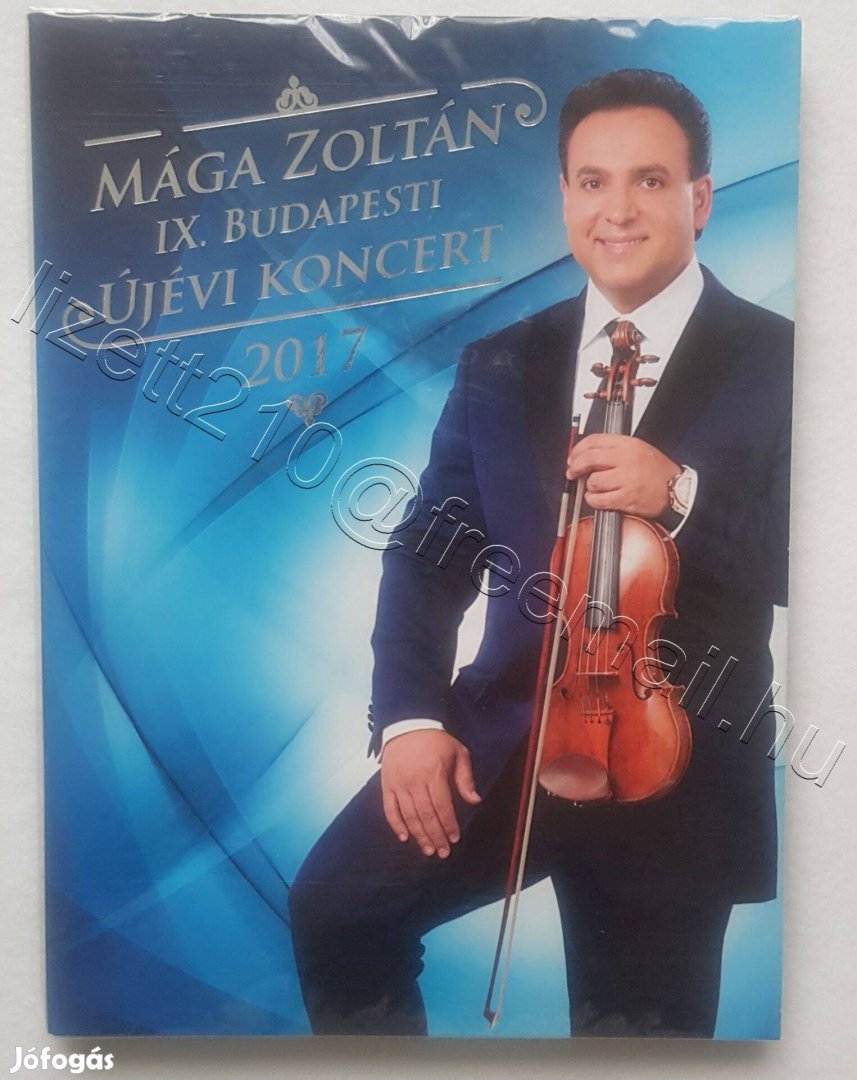 Mága Zoltán újévi koncert DVD vadonatúj bontatlan csomagolás