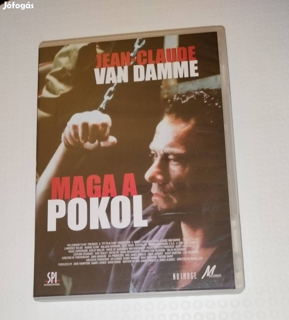 Maga a pokol dvd Jean Claude van Damme 