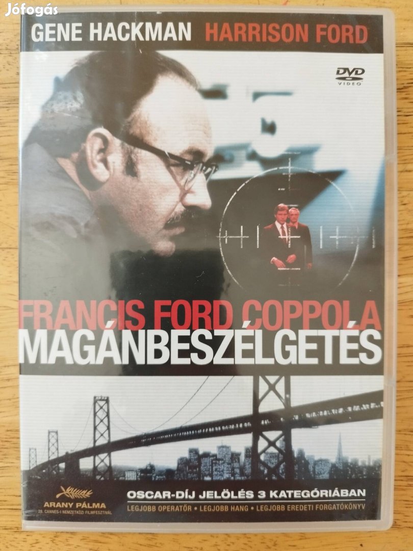 Magánbeszélgetés újszerű dvd Gene Hackman 