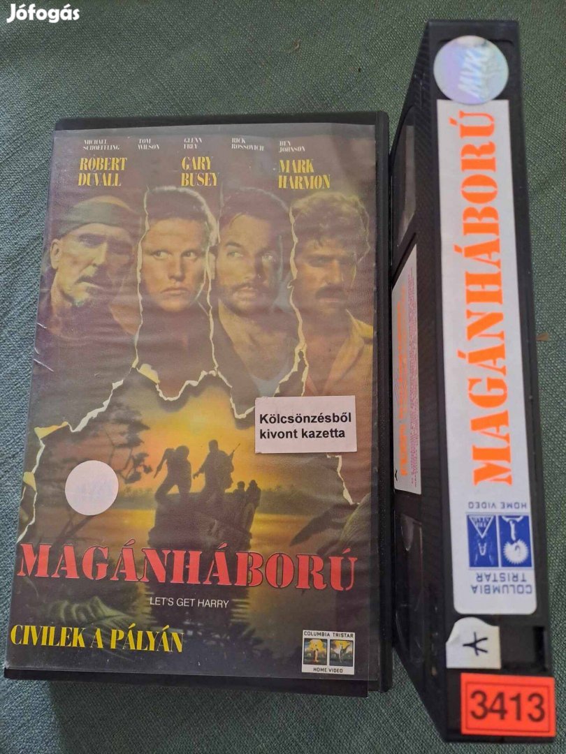 Magánháború VHS