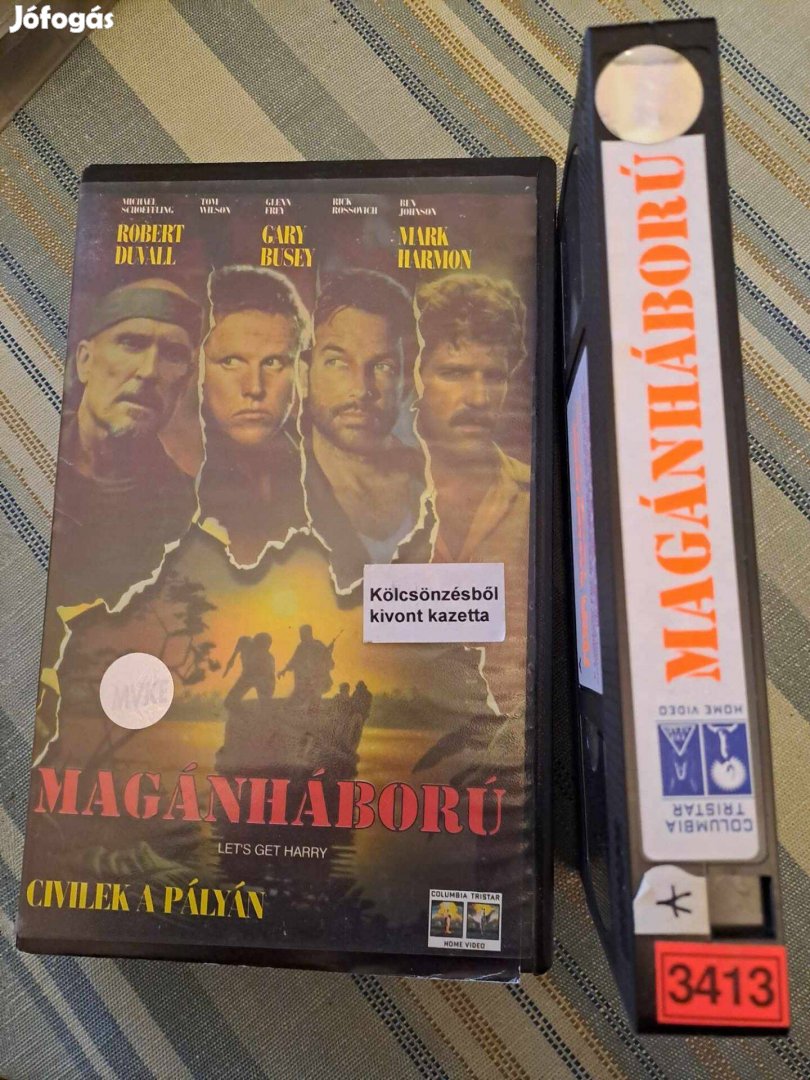 Magánháború VHS - Nagy tokos