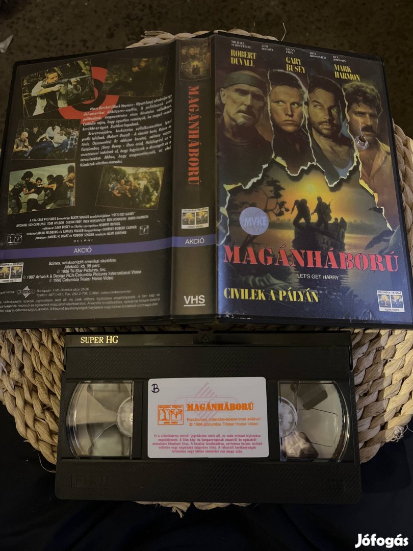 Magánháború vhs