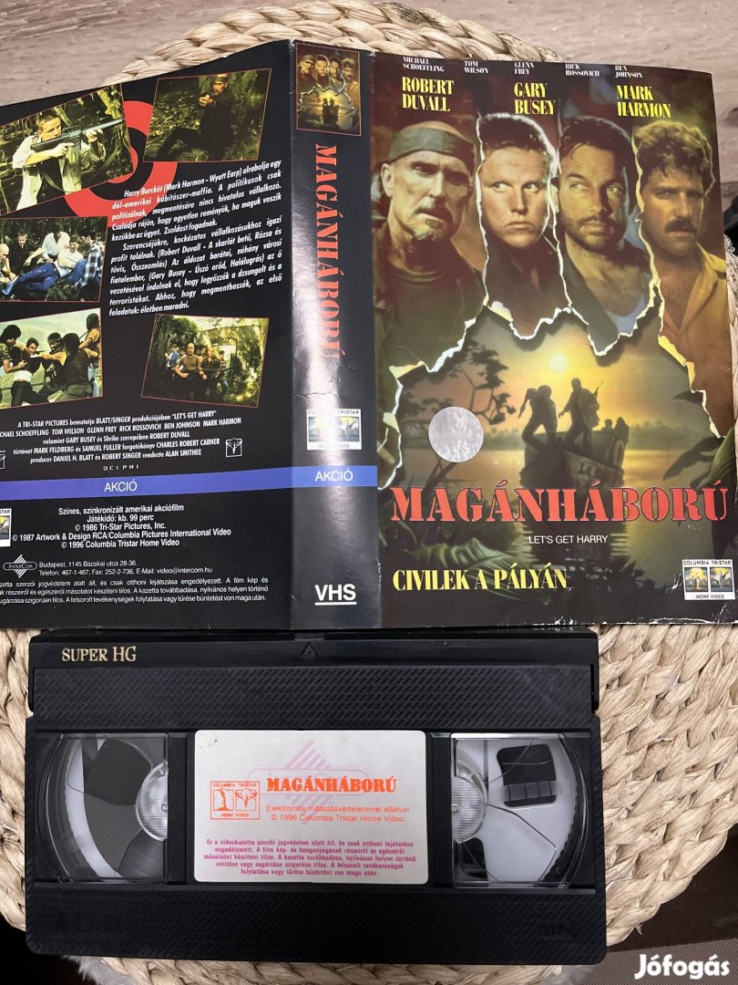 Magánháború vhs film