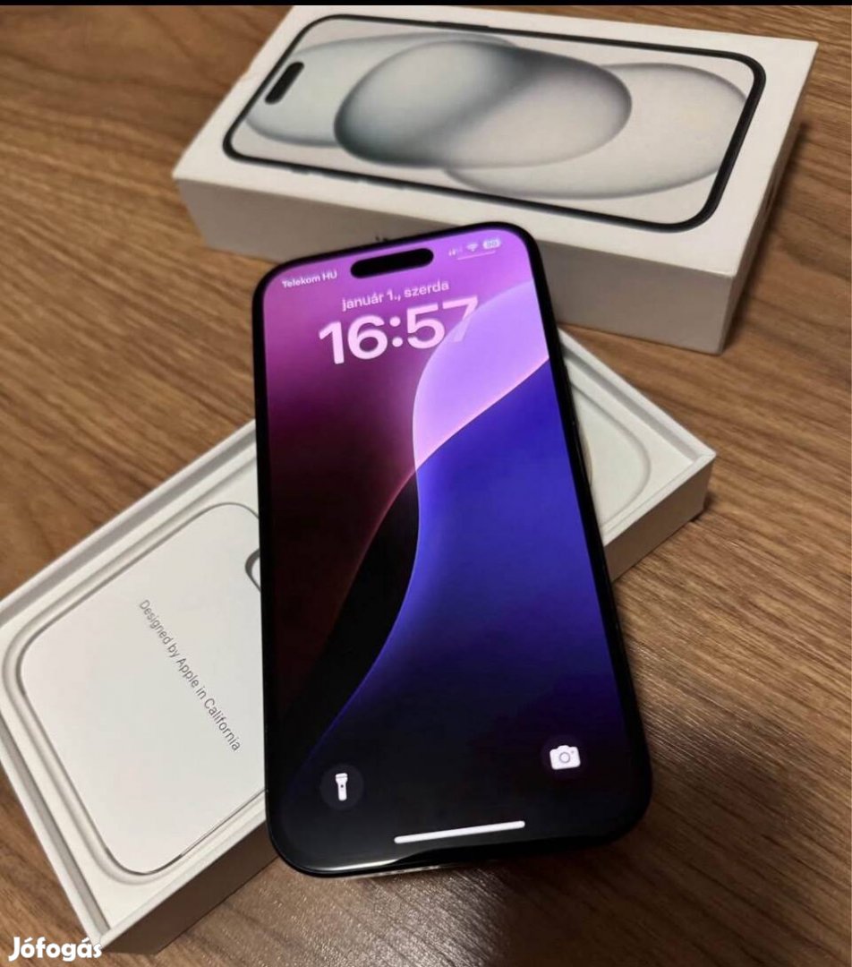 Magányszemélytől eladó egy iphone 15 256 gb telefon