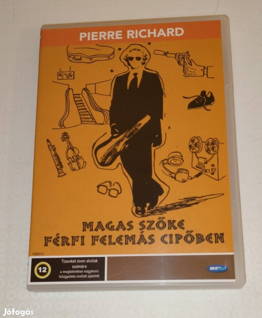 Magas szőke férfi felemás cipőben dvd Pierre Richard 