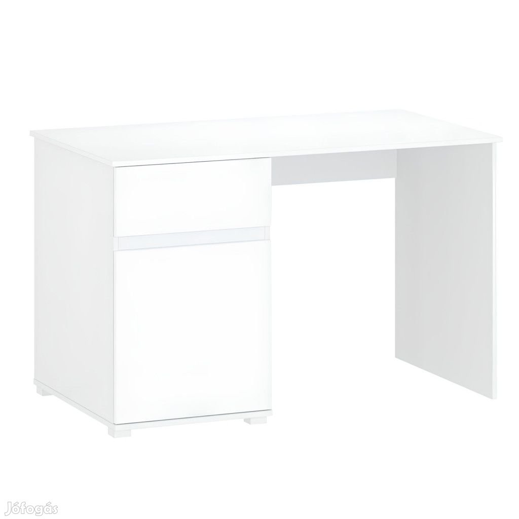 Magasfényű fehér íróasztal 0000303542