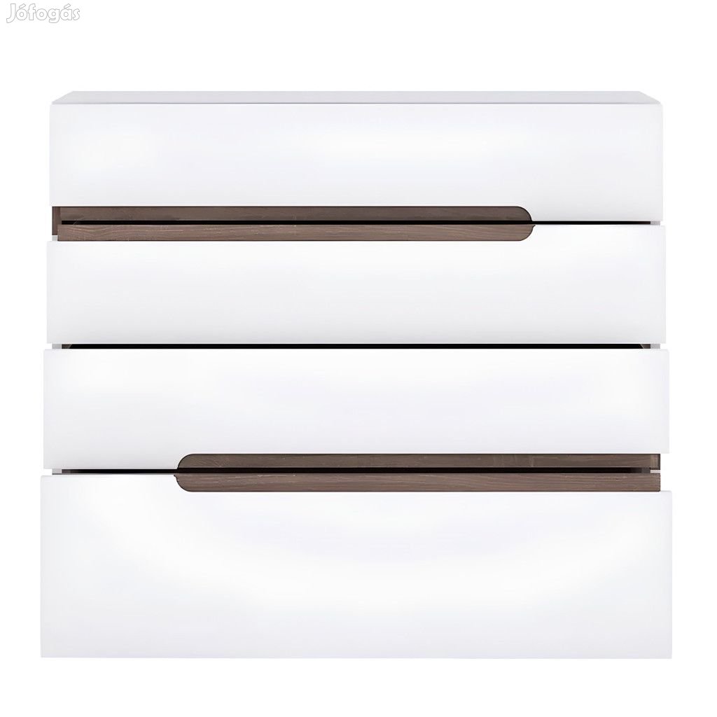 Magasfényű fehér komód 0000042531
