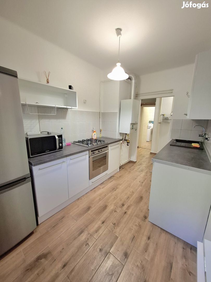 Magasföldszinti téglalakás a belvárosban