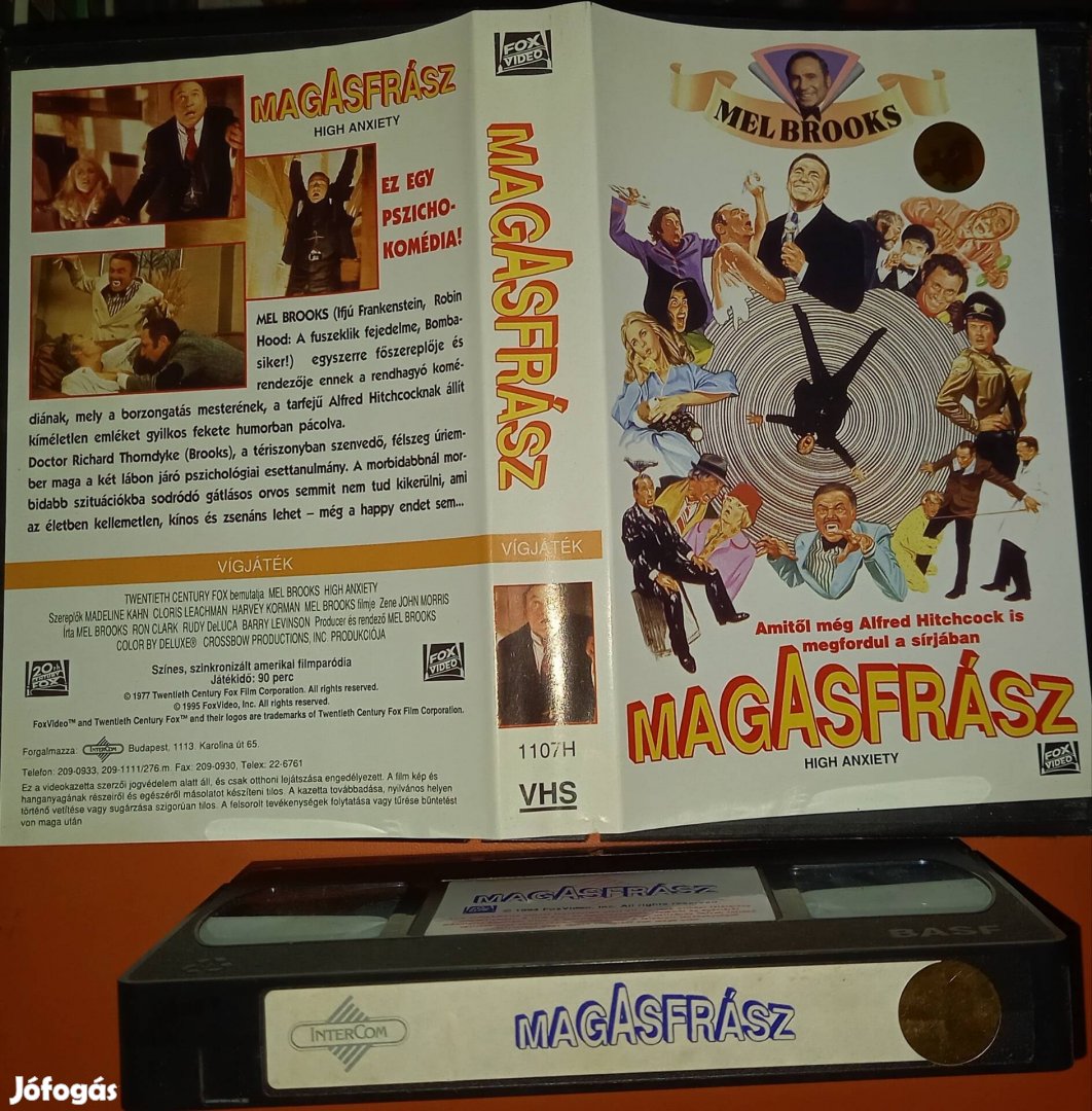 Magasfrász - vígjáték vhs - Mel Brooks