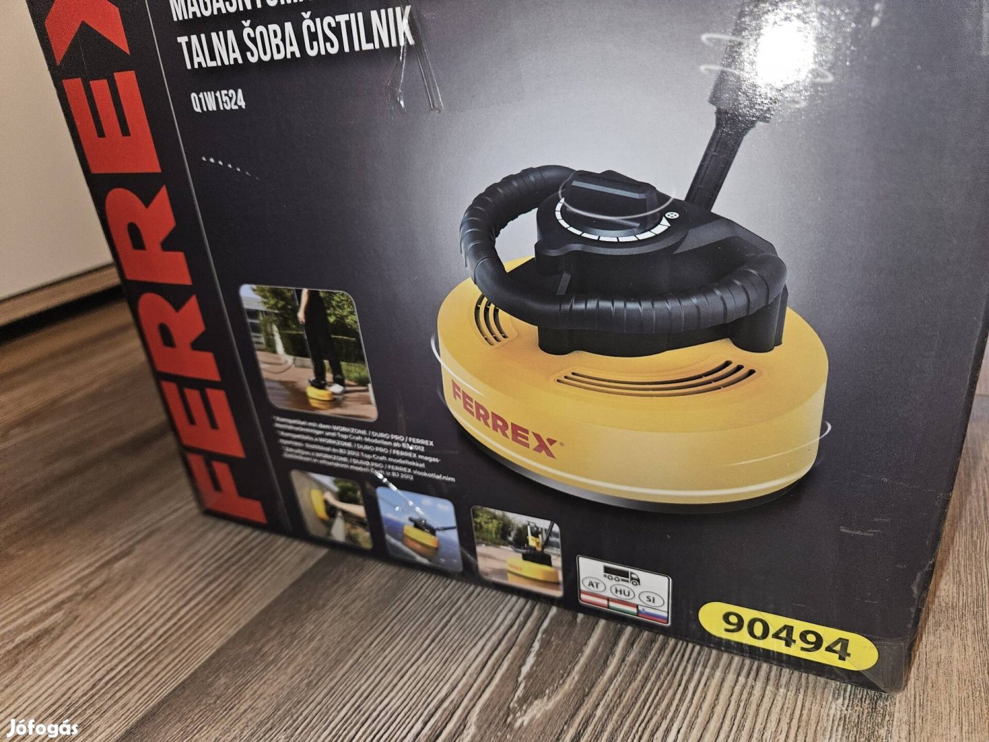 Magasnyomású felülettisztító. 