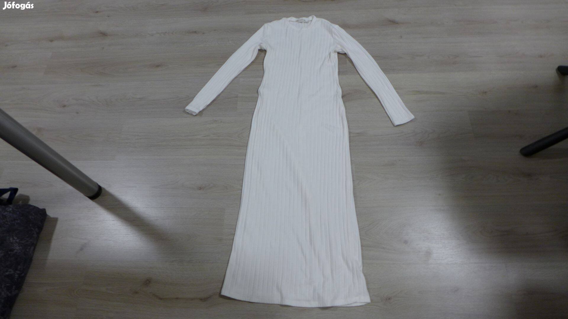 Magenta fehér ruha S1 Új