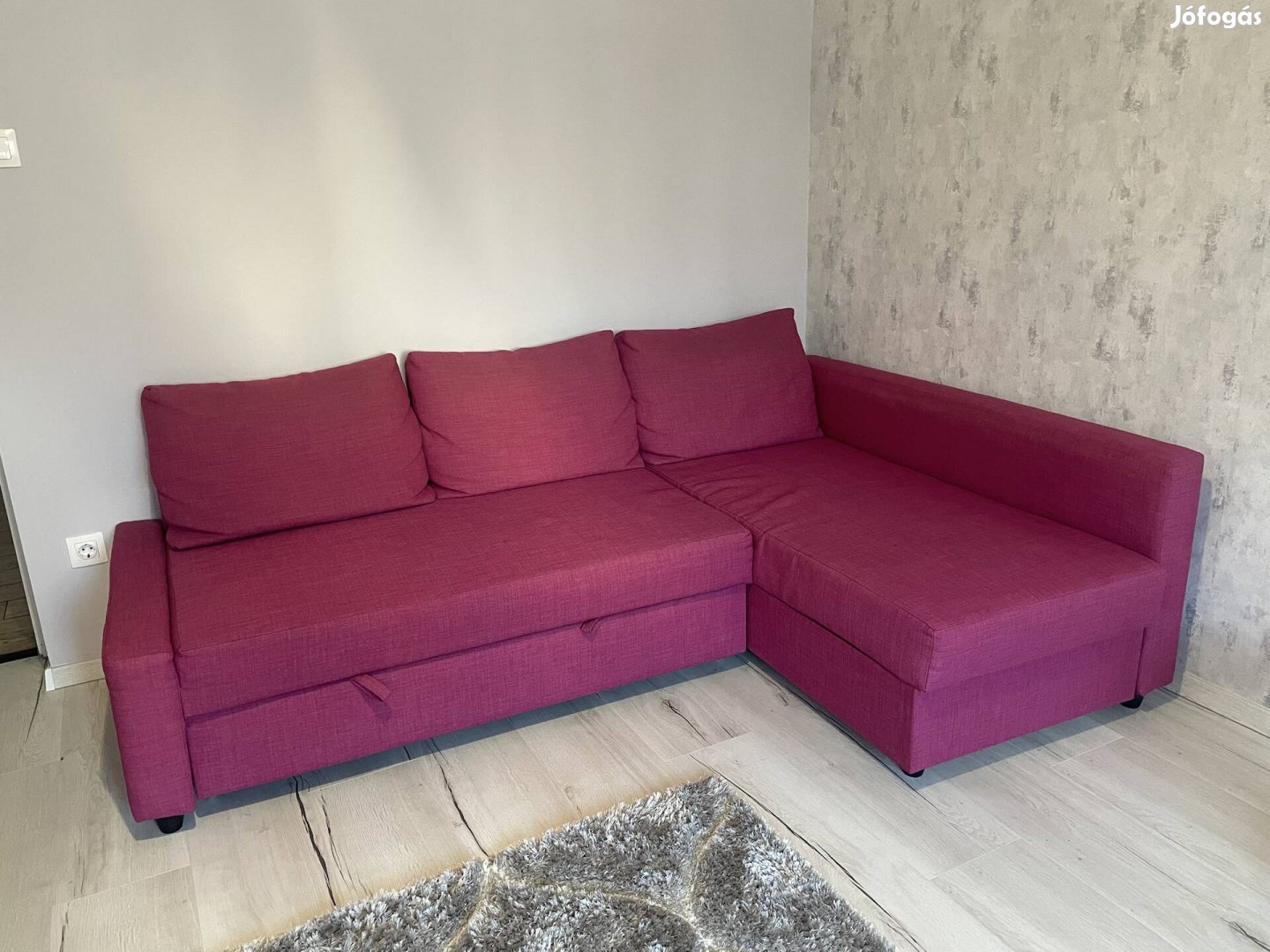 Magenta sarokkanapé