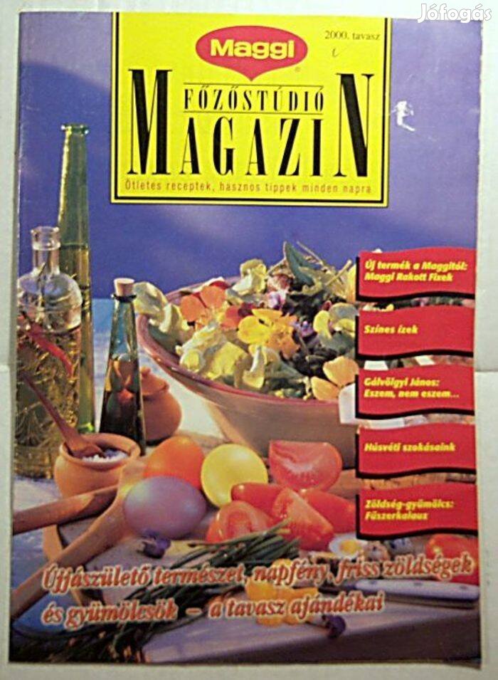 Maggi Főzőstúdió Magazin 2000/Tavasz (2kép+tartalom)