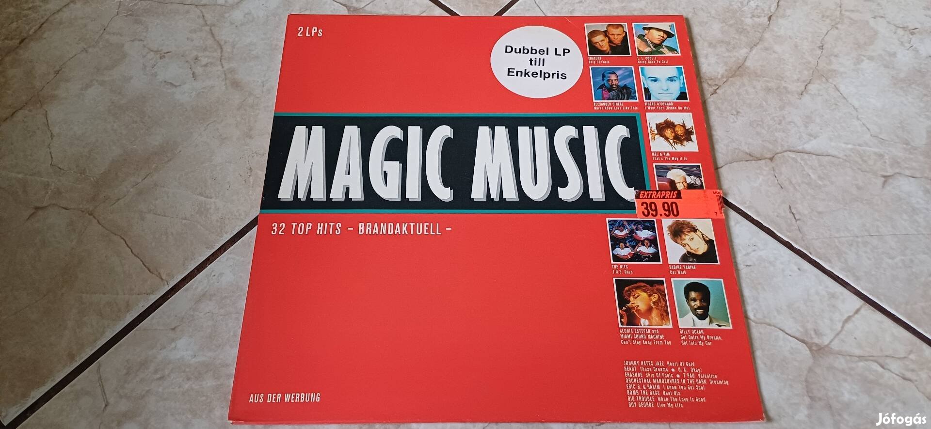 Magic Music dupla bakelit hanglemez