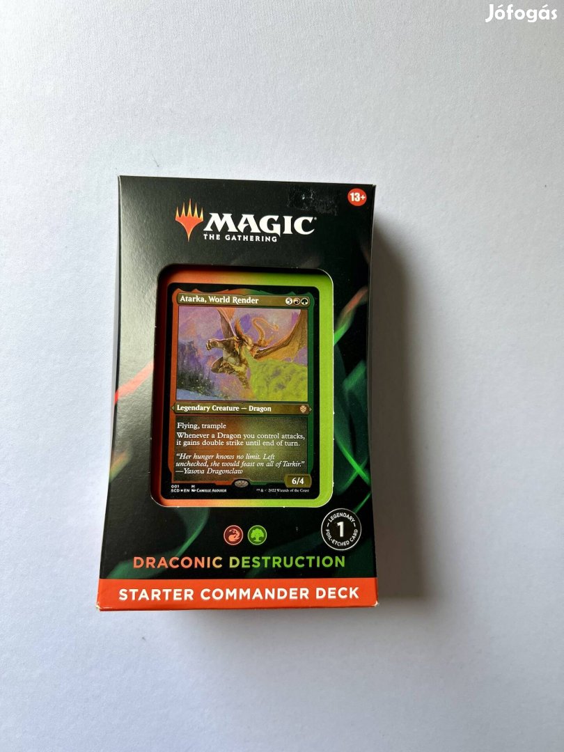 Magic The Gathering: Dragonic Destruction Starter Commander 