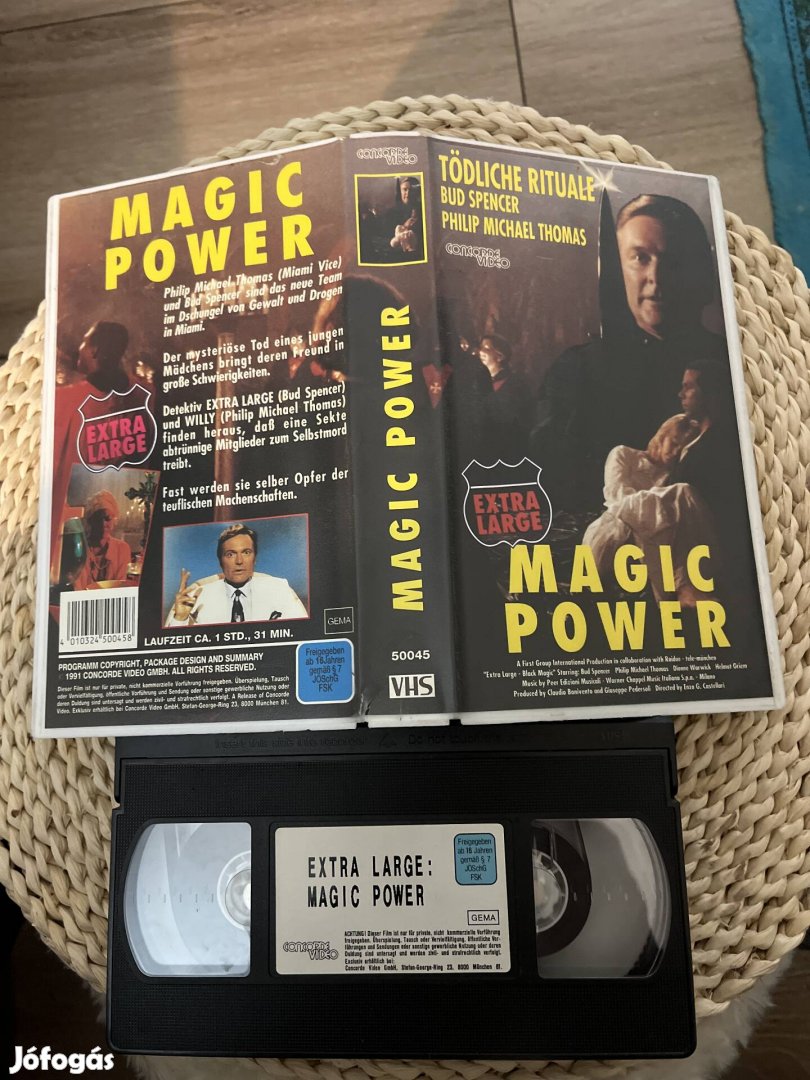 Magic power vhs Bud Spencer német 