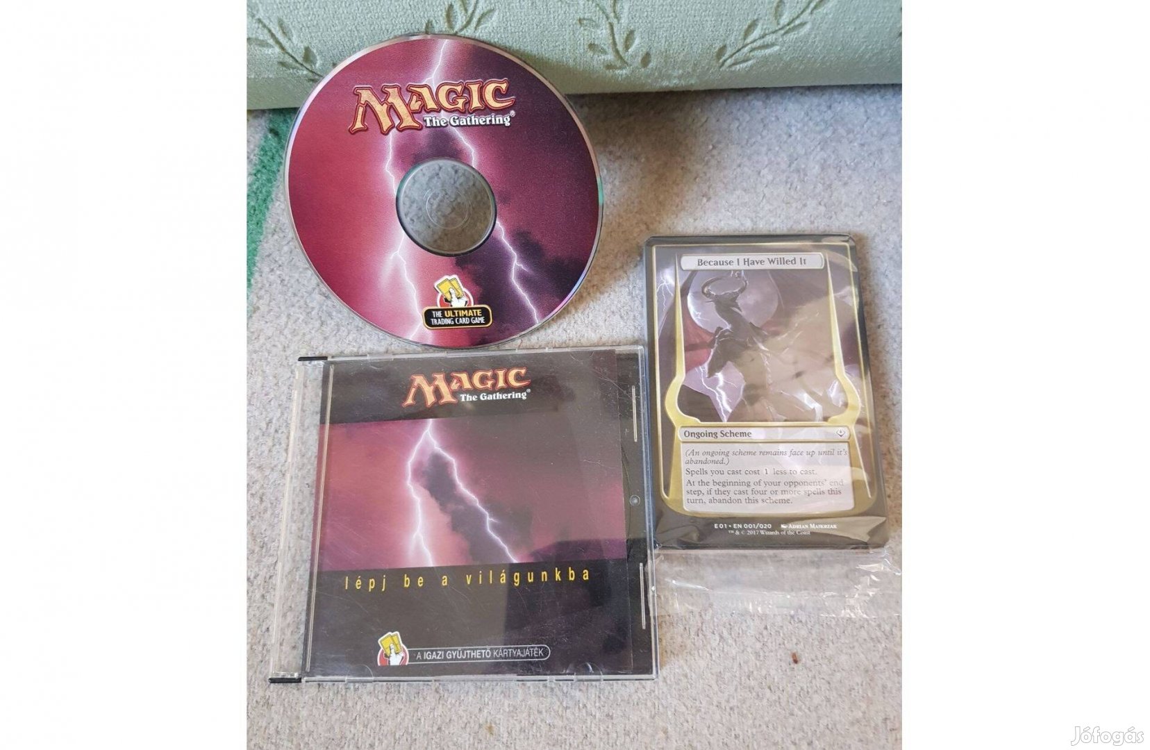 Magic the Gathering CD és egy csomag kártya