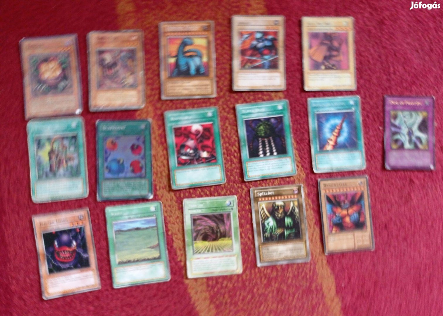 Magic varázskártya Yugioh kártya, szörnyeteg kártya csomag 16 lapo