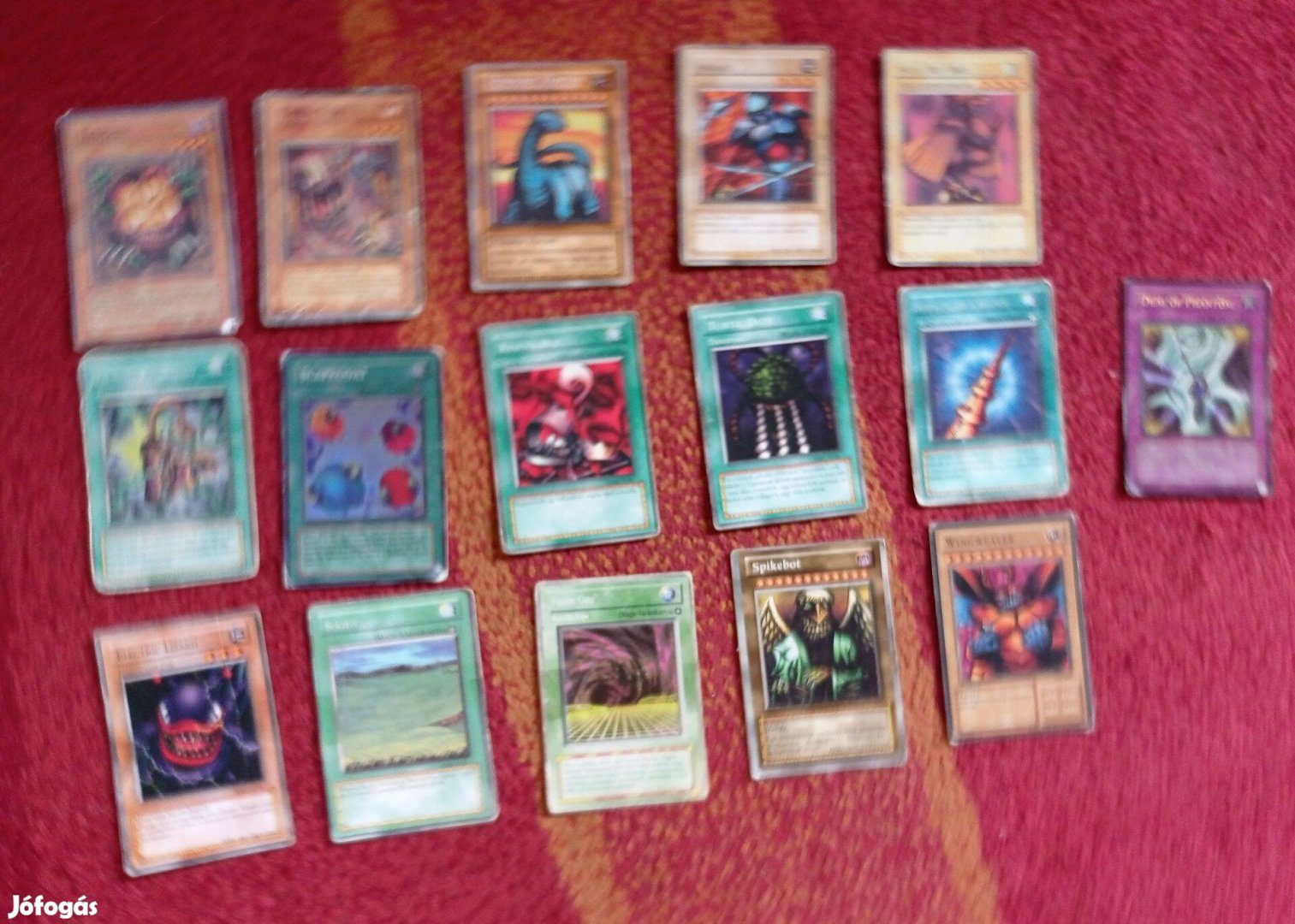 Magic varázskártya Yugioh kártya, szörnyeteg kártya csomag 16 lapo